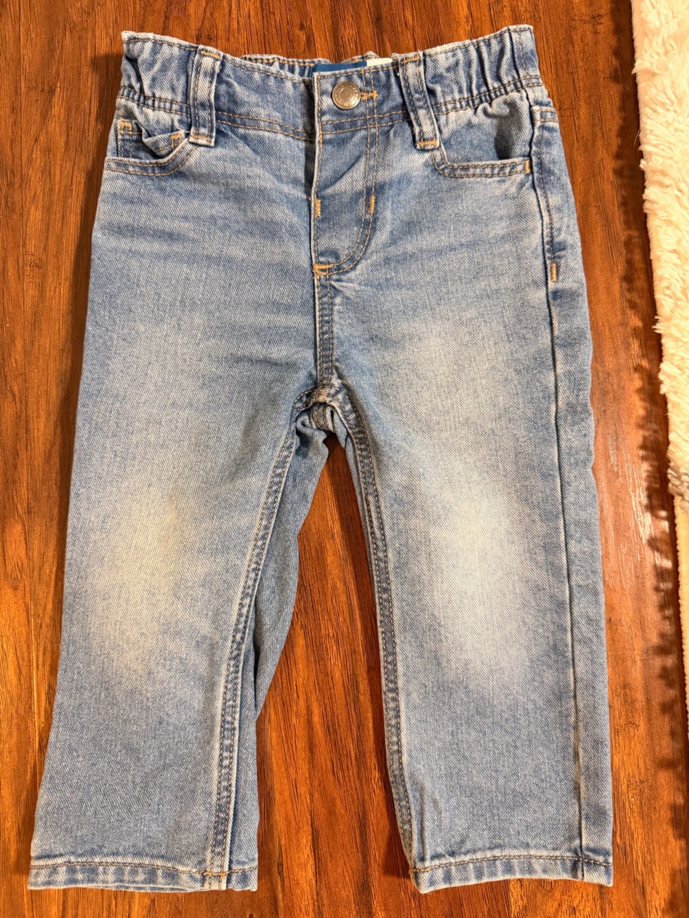 Light Wash Blue Denim Toddler Jeans - Old Navy